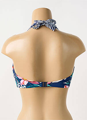 Haut de maillot de bain stretch haut bandeau bleu FANTASIE femme