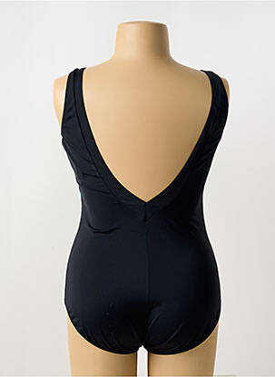 Maillot de bain 1 pièce imprimé fantaisie haut soutien-gorge moulé noir SUNMARIN femme