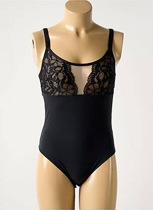 Body lingerie légère et transparente noir MARIE JO femme