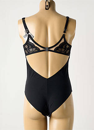 Body lingerie légère et transparente noir MARIE JO femme