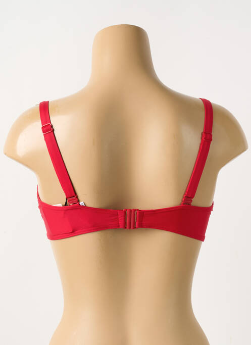 Haut de maillot de bain stretch haut soutien-gorge balconnet rouge PRIMA DONNA femme