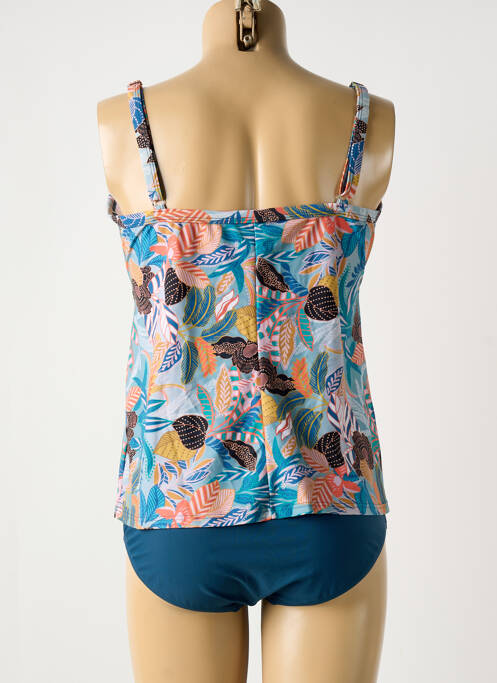 Tankini imprimé fleurs bleu SUNMARIN femme