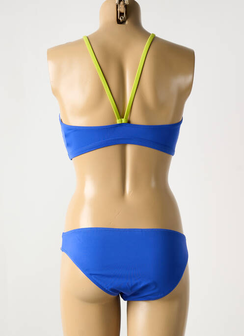 Maillot de bain 2 pièces stretch brassieres bleu SUNFLAIR femme