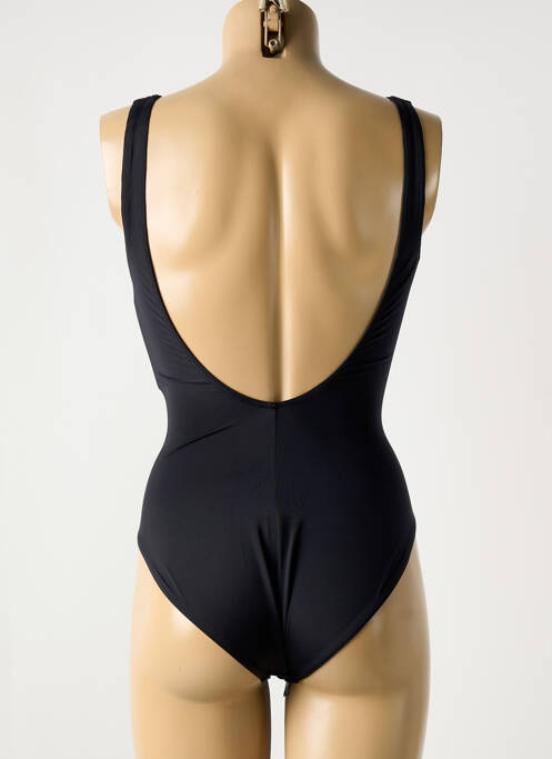 Maillot de bain 1 pièce stretch noir OLYMPIA femme