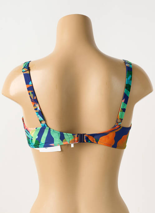 Haut de maillot de bain bleu LIDEA pour femme