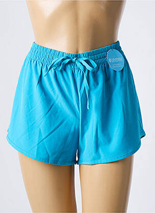 Bas de maillot de bain fermeture liens à nouer short bleu OLYMPIA femme