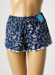 Bas de maillot de bain imprimé fantaisie short bleu OLYMPIA femme