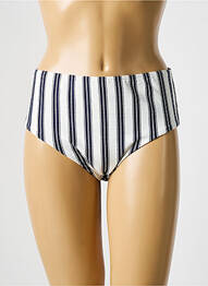 Bas de maillot de bain tissage satiné culotte bleu PRIMADONNA femme