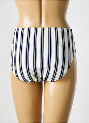 Bas de maillot de bain tissage satiné culotte bleu PRIMADONNA femme