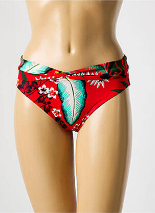 Bas de maillot de bain tissage satiné culotte rouge FANTASIE femme