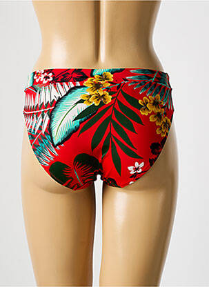 Bas de maillot de bain tissage satiné culotte rouge FANTASIE femme