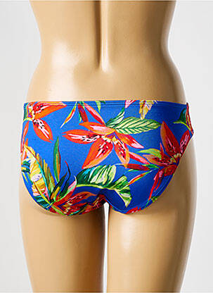 Bas de maillot de bain imprimé tie and dye culotte bleu PRIMADONNA femme