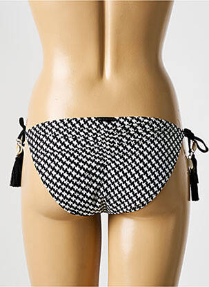 Bas de maillot de bain imprimé fantaisie bikini noir WATERCULT femme