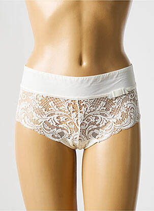 Shorty beige LOU pour femme