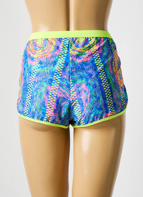 Bas de maillot de bain imprimé fantaisie short bleu OLYMPIA femme