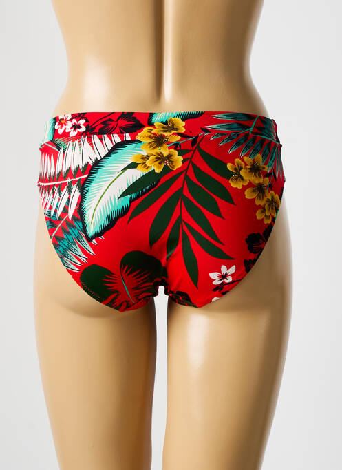 Bas de maillot de bain tissage satiné culotte rouge FANTASIE femme