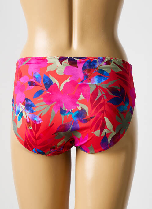 Bas de maillot de bain imprimé fleurs culotte rose FANTASIE femme