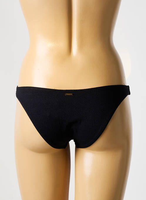 Bas de maillot de bain culotte culotte noir LIVIA femme