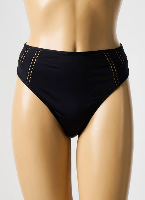 Bas de maillot de bain noir HUIT pour femme