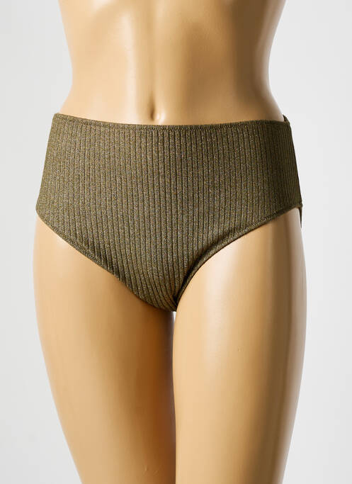 Bas de maillot de bain vert MARIE JO pour femme