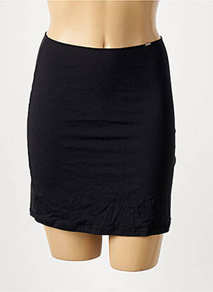 Jupon /fond de robe stretch noir AVET femme