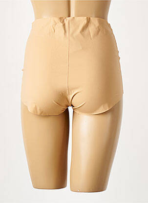 Culotte haute stretch beige GEMMA femme