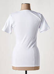 Top/Caraco blanc AVET pour femme seconde vue