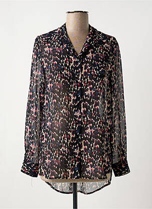 Chemisier tissage crêpe manches longues rose MOLLY BRACKEN femme