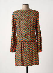 Robe mi-longue orange LE PETIT BAIGNEUR pour femme seconde vue