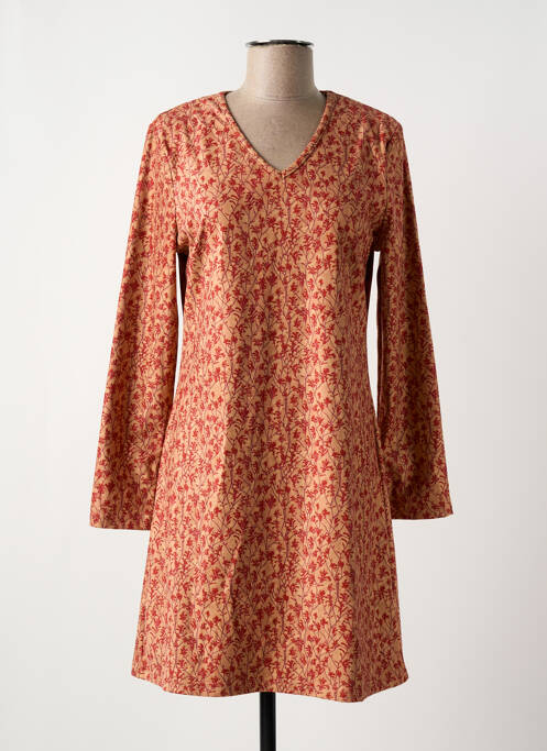 Robe courte orange MD'M pour femme