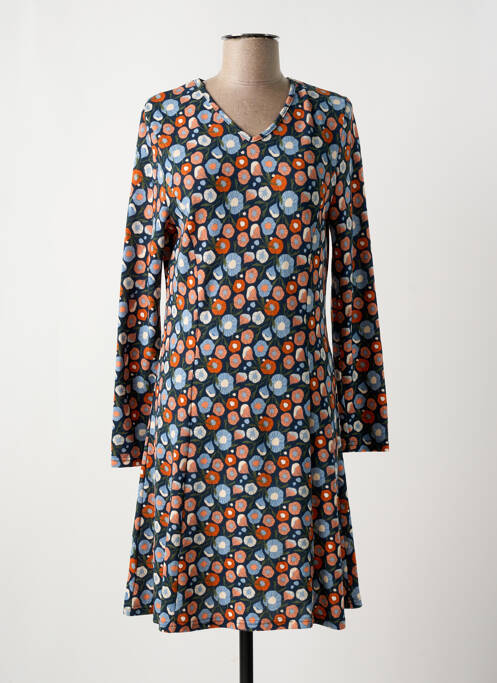 Robe mi-longue bleu MD'M pour femme