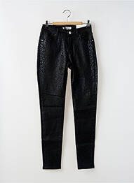 Jeans skinny taille haute taille haute noir MORGAN femme