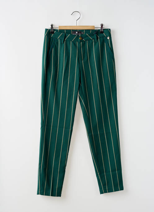 Pantalon chino vert FREEMAN T.PORTER pour femme