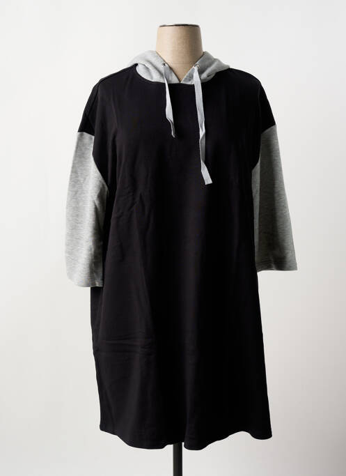 Robe mi-longue noir SHEEGO pour femme