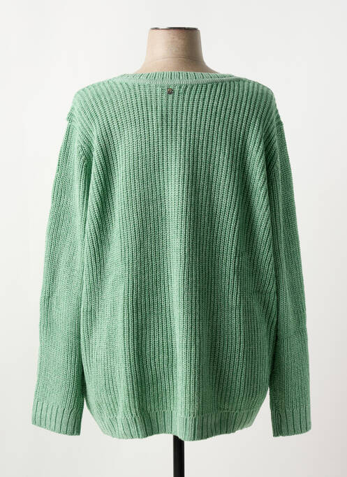 Gilet manches longues vert SHEEGO femme