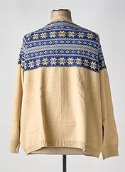 Gilet manches longues beige SHEEGO pour femme seconde vue