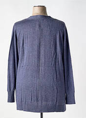 Gilet manches longues bleu SHEEGO pour femme seconde vue