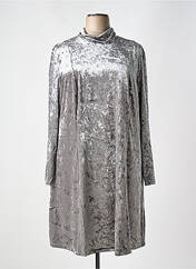 Robe mi-longue argent SHEEGO pour femme seconde vue