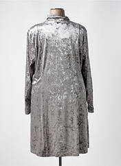 Robe mi-longue argent SHEEGO pour femme seconde vue