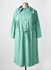 Robe mi-longue vert SHEEGO pour femme seconde vue