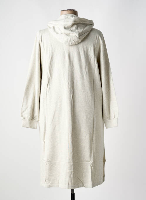 Veste casual col rond gris SHEEGO femme
