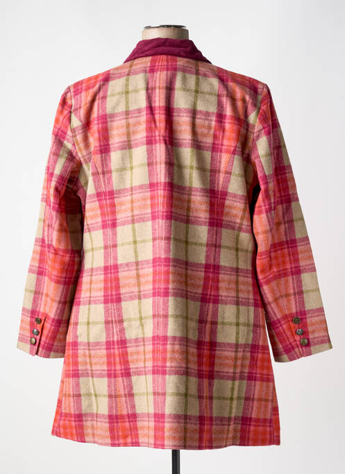 Manteau court rose SHEEGO pour femme