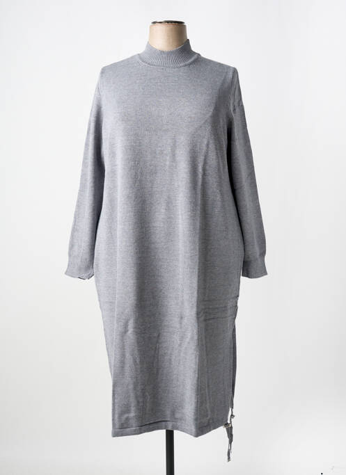 Robe pull gris SHEEGO pour femme