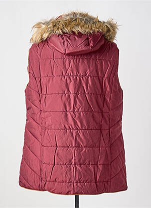 Doudoune poches a capuche violet SHEEGO femme