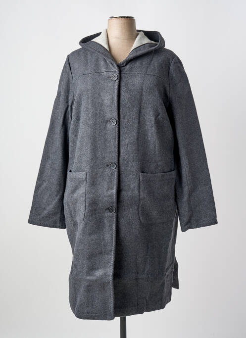 Manteau long gris SHEEGO pour femme