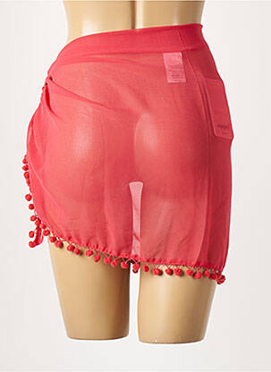 Paréo tissage crêpe rose OLYMPIA femme