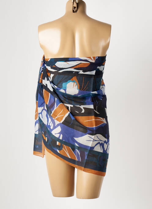 Paréo bleu OLYMPIA pour femme