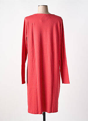 Chemise de nuit imprimé pois rouge VANIA femme