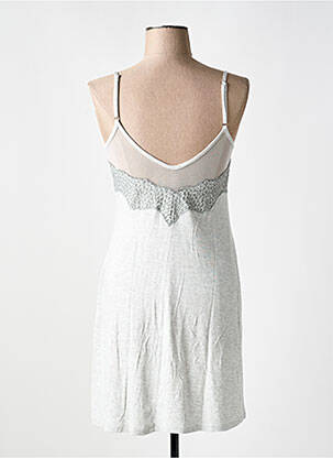 Nuisette/combinette broderie gris VANIA femme