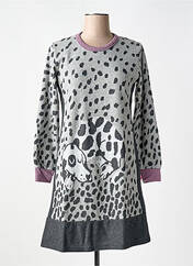 Chemise de nuit gris VANIA pour femme seconde vue